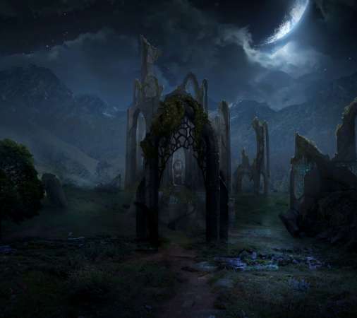 The Elder Scrolls 4: Oblivion Remastered Mobiele Horizontaal achtergrond