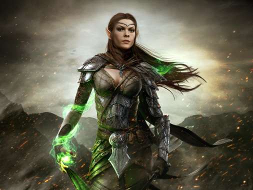 The Elder Scrolls Online Mobiele Horizontaal achtergrond