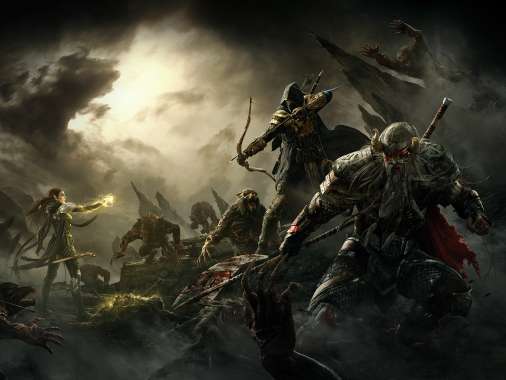 The Elder Scrolls Online Mobiele Horizontaal achtergrond