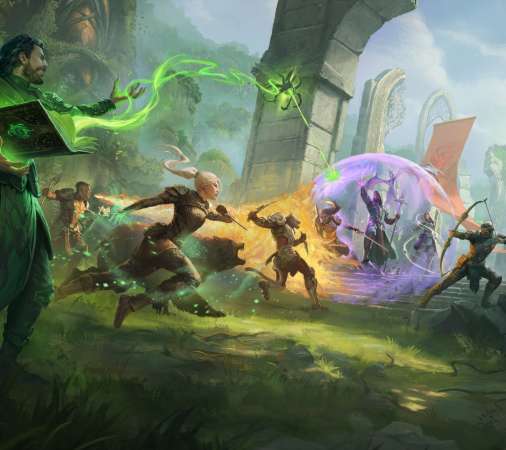 The Elder Scrolls Online Mobiele Horizontaal achtergrond