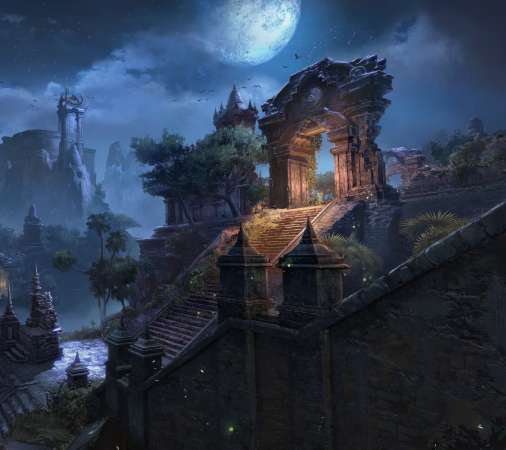 The Elder Scrolls Online Mobiele Horizontaal achtergrond