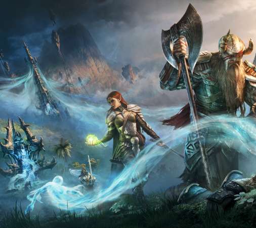The Elder Scrolls Online Mobiele Horizontaal achtergrond