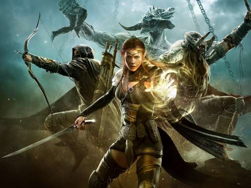 The Elder Scrolls Online: Tamriel Unlimited Mobiele Horizontaal achtergrond