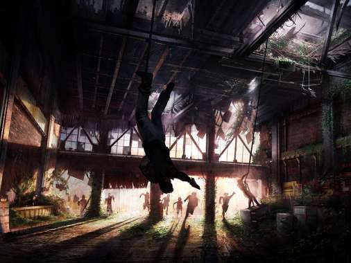 The Last of Us Mobiele Horizontaal achtergrond