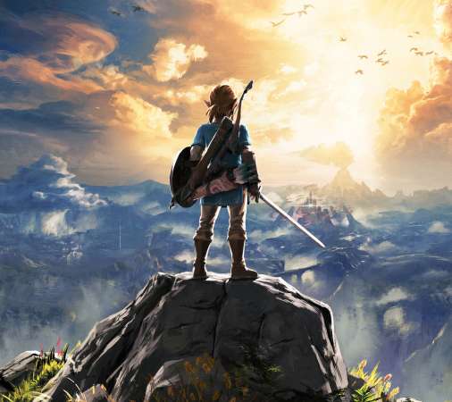 The Legend of Zelda: Breath of the Wild Mobiele Horizontaal achtergrond