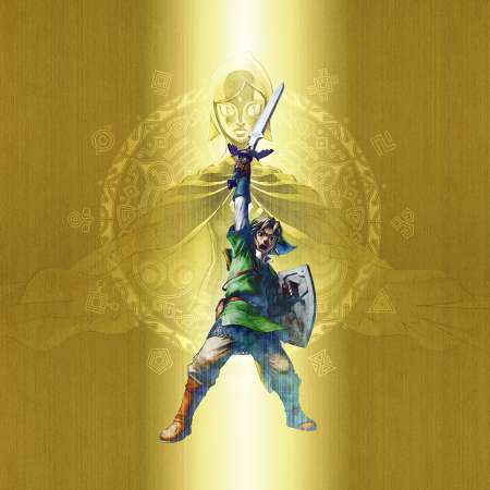 The Legend of Zelda: Skyward Sword Mobiele Horizontaal achtergrond