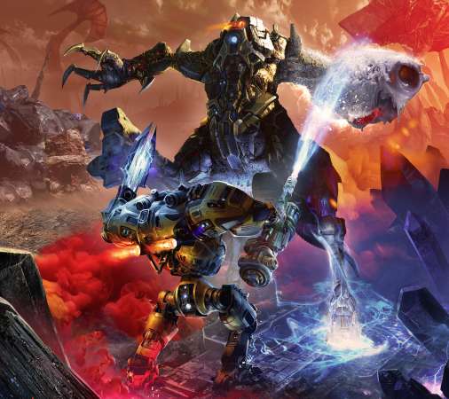 The Riftbreaker: Metal Terror Mobiele Horizontaal achtergrond