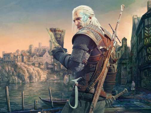 The Witcher 3: Wild Hunt - Hearts of Stone Mobiele Horizontaal achtergrond