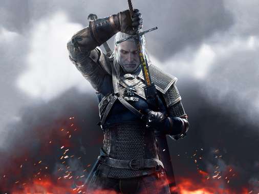 The Witcher 3: Wild Hunt Mobiele Horizontaal achtergrond