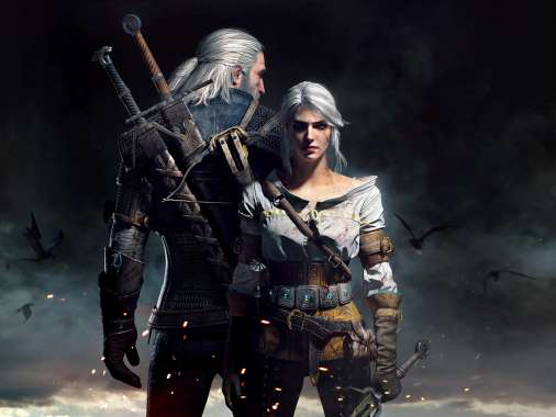 The Witcher 3: Wild Hunt Mobiele Horizontaal achtergrond