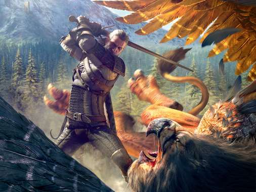 The Witcher 3: Wild Hunt Mobiele Horizontaal achtergrond