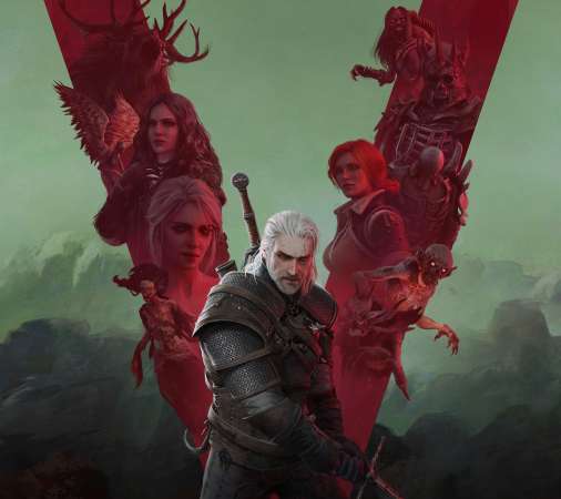 The Witcher 3: Wild Hunt Mobiele Horizontaal achtergrond