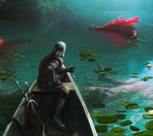 The Witcher 3: Wild Hunt Mobiele Horizontaal achtergrond