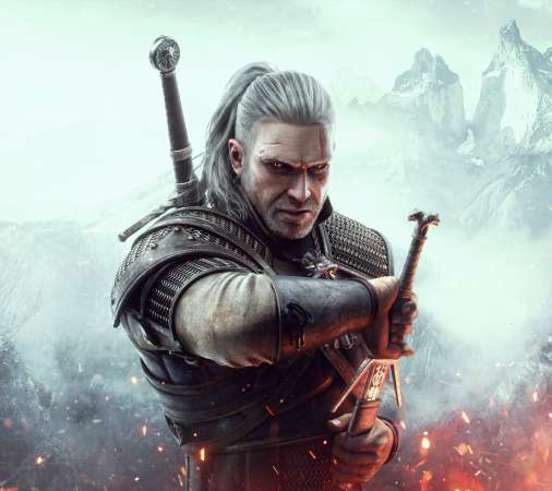 The Witcher 3: Wild Hunt Mobiele Horizontaal achtergrond