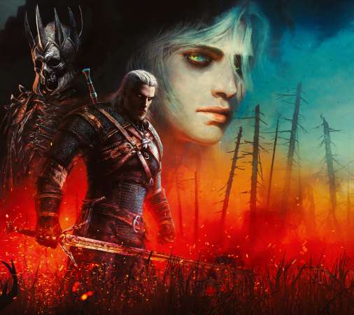 The Witcher 3: Wild Hunt Mobiele Horizontaal achtergrond