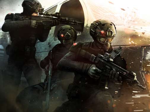 Tom Clancy's Rainbow 6: Patriots Mobiele Horizontaal achtergrond