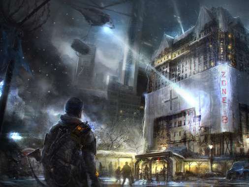 Tom Clancy's The Division Mobiele Horizontaal achtergrond