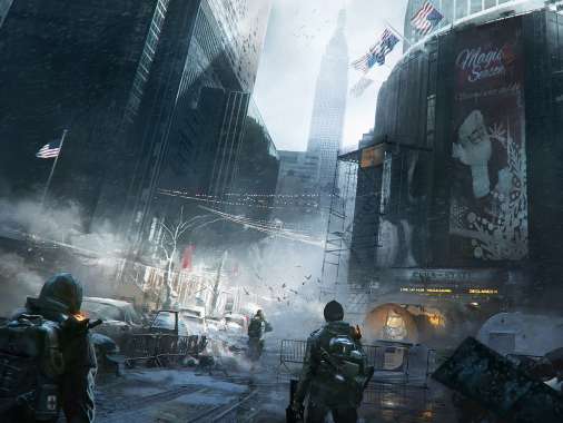 Tom Clancy's The Division Mobiele Horizontaal achtergrond