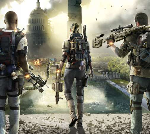 Tom Clancy's The Division 2 Mobiele Horizontaal achtergrond