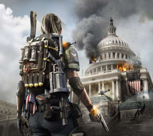 Tom Clancy's The Division 2 Mobiele Horizontaal achtergrond