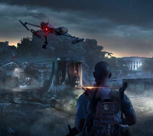 Tom Clancy's The Division 2 Mobiele Horizontaal achtergrond