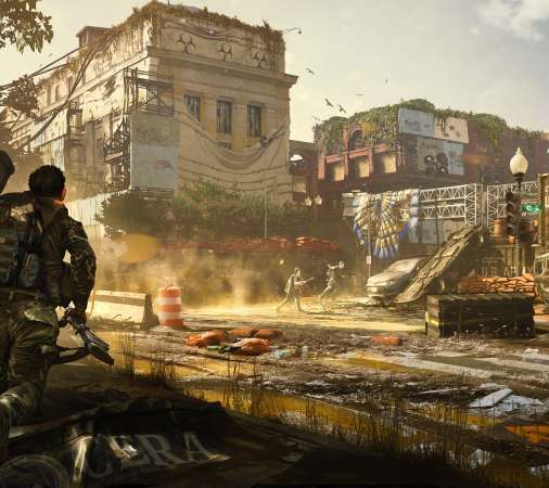 Tom Clancy's The Division 2 Mobiele Horizontaal achtergrond