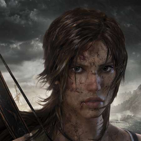 Tomb Raider Mobiele Horizontaal achtergrond