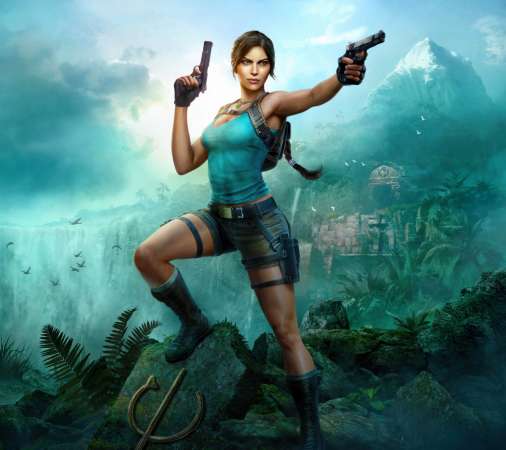 Tomb Raider: Legacy of Atlantis Mobiele Horizontaal achtergrond