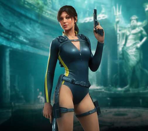 Tomb Raider: Legacy of Atlantis Mobiele Horizontaal achtergrond