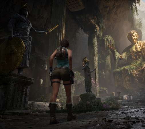 Tomb Raider: Legacy of Atlantis Mobiele Horizontaal achtergrond