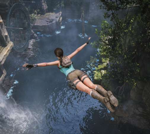 Tomb Raider: Legacy of Atlantis Mobiele Horizontaal achtergrond