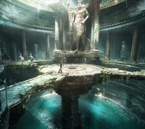 Tomb Raider: Legacy of Atlantis Mobiele Horizontaal achtergrond