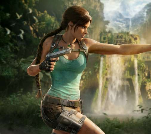 Tomb Raider: Legacy of Atlantis Mobiele Horizontaal achtergrond