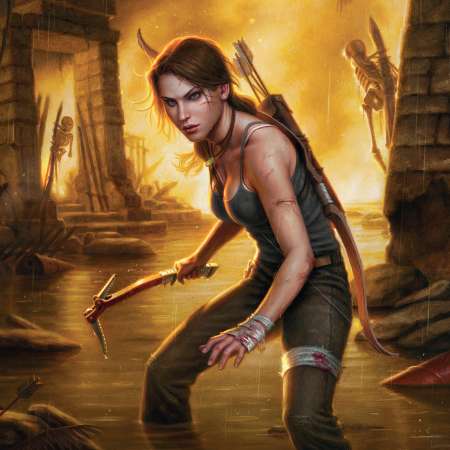 Tomb Raider: The Beginning Mobiele Horizontaal achtergrond