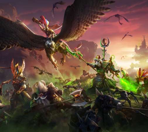Total War Battles Warhammer Mobiele Horizontaal achtergrond