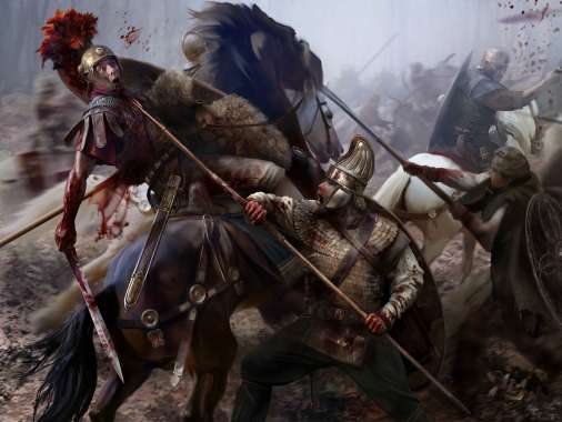 Total War: Rome 2 - Blood & Gore Mobiele Horizontaal achtergrond