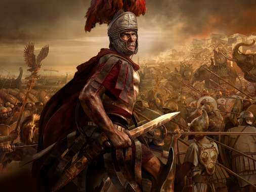 Total War: Rome 2 Mobiele Horizontaal achtergrond