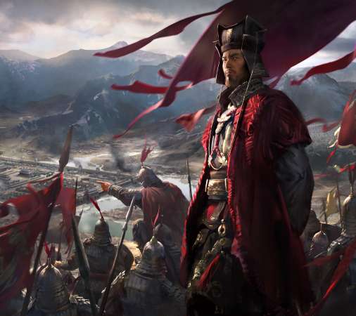 Total War: Three Kingdoms Mobiele Horizontaal achtergrond