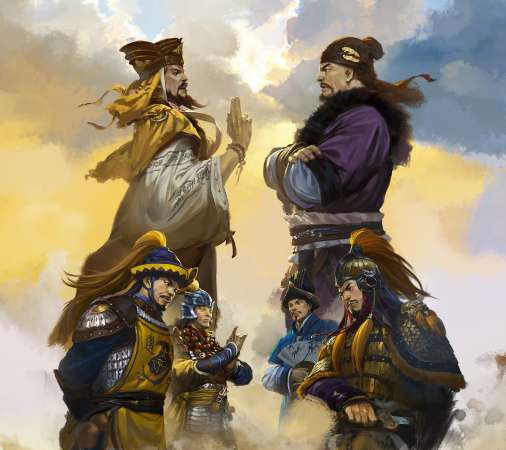 Total War: Three Kingdoms Mobiele Horizontaal achtergrond