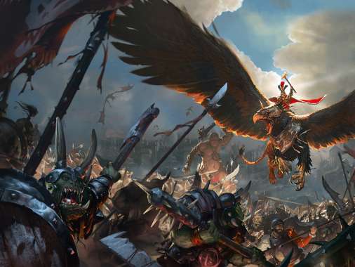 Total War: Warhammer Mobiele Horizontaal achtergrond