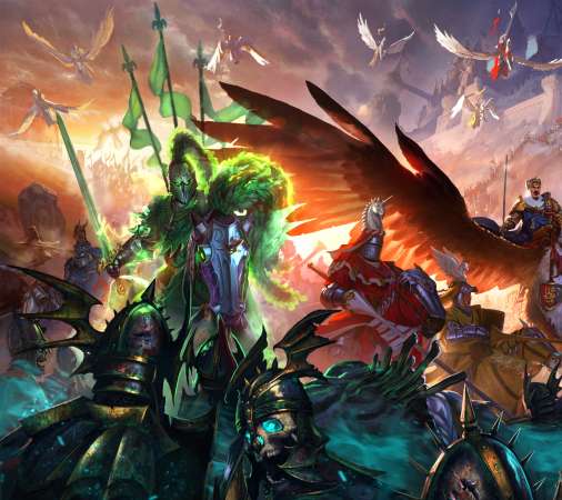 Total War: Warhammer Mobiele Horizontaal achtergrond