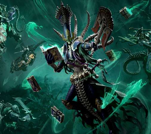 Total War: Warhammer 3 - Lords of the End Times Mobiele Horizontaal achtergrond