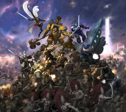 Total War: Warhammer 40,000 Mobiele Horizontaal achtergrond