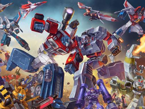 Transformers: Earth Wars Mobiele Horizontaal achtergrond