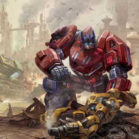 Transformers: Fall of Cybertron Mobiele Horizontaal achtergrond