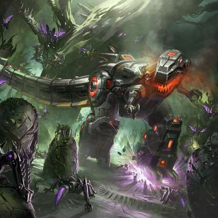 Transformers: Fall of Cybertron Mobiele Horizontaal achtergrond