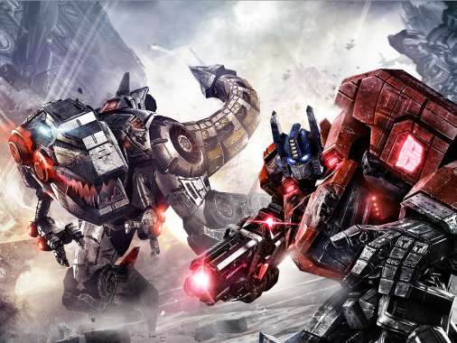 Transformers: Fall of Cybertron Mobiele Horizontaal achtergrond