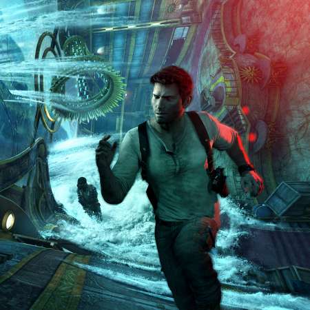 Uncharted 3: Drake's Deception Mobiele Horizontaal achtergrond