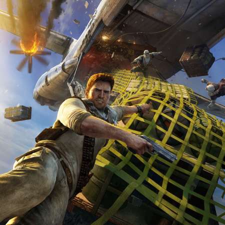Uncharted 3: Drake's Deception Mobiele Horizontaal achtergrond