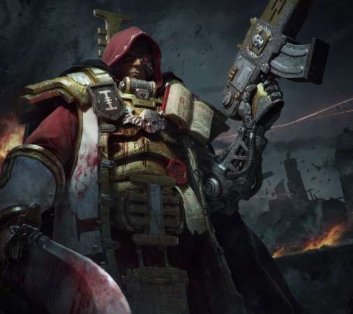 Warhammer 40,000 Mobiele Horizontaal achtergrond